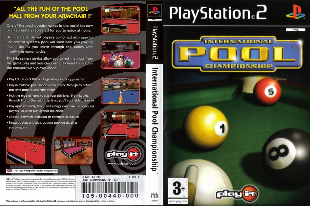 International Pool Championship — box-texture (EU)
