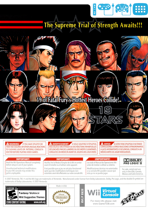 Real Bout Fatal Fury Special — box-2D-back (US)