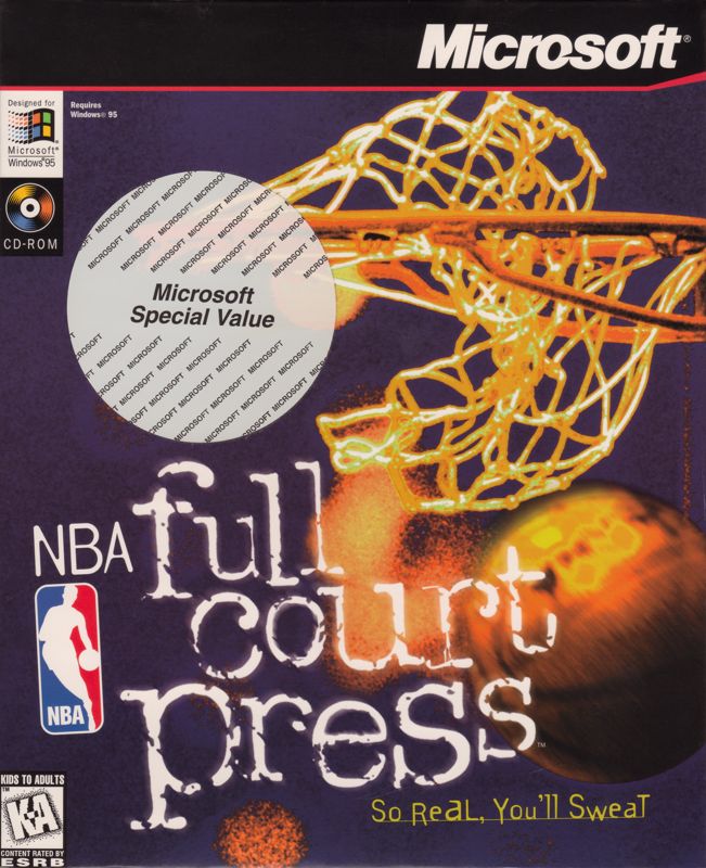 NBA Full Court Press box art