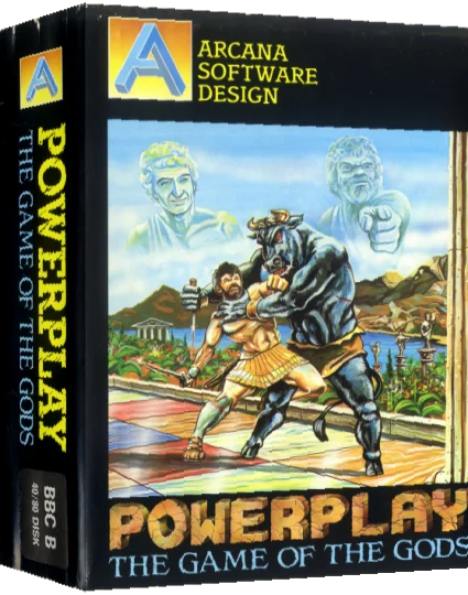 Powerplay - The Game Of The Gods — box-3D (EU)