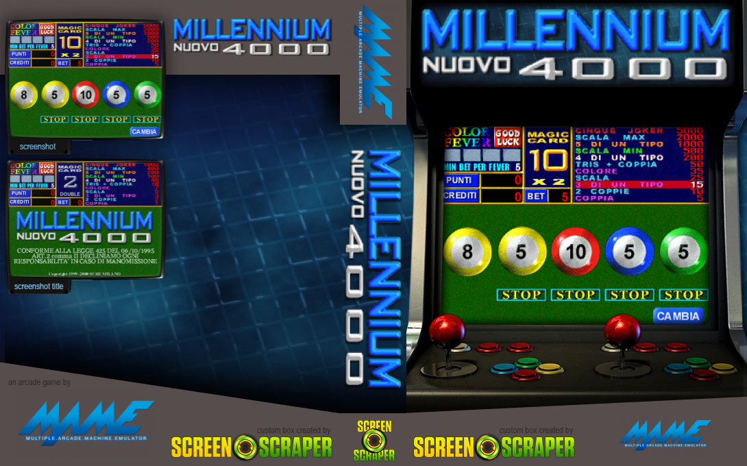 Millennium Nuovo 4000 — box-texture (SS)