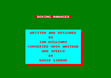 Boxing Manager — sstitle (EU)