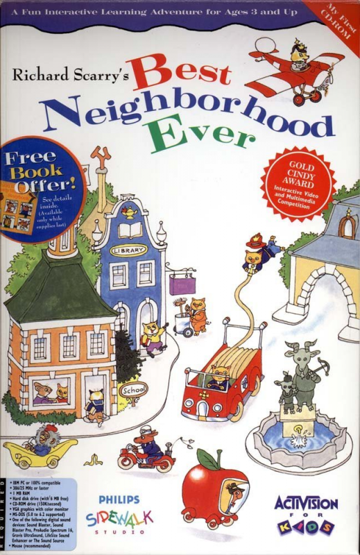 Richard Scarry's Best Neighborhood Disc Ever! box art