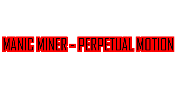 Manic Miner - Perpetual Motion — wheel-hd (SS)