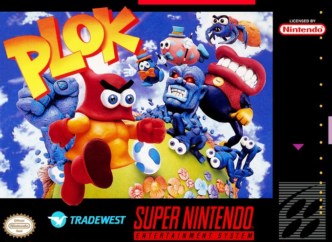Plok box art
