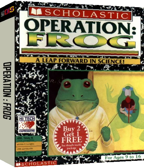 Operation - Frog — box-3D (US)