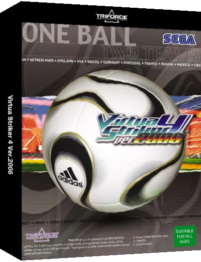 Virtua Striker 4 Ver.2006 — box-3D (WOR)