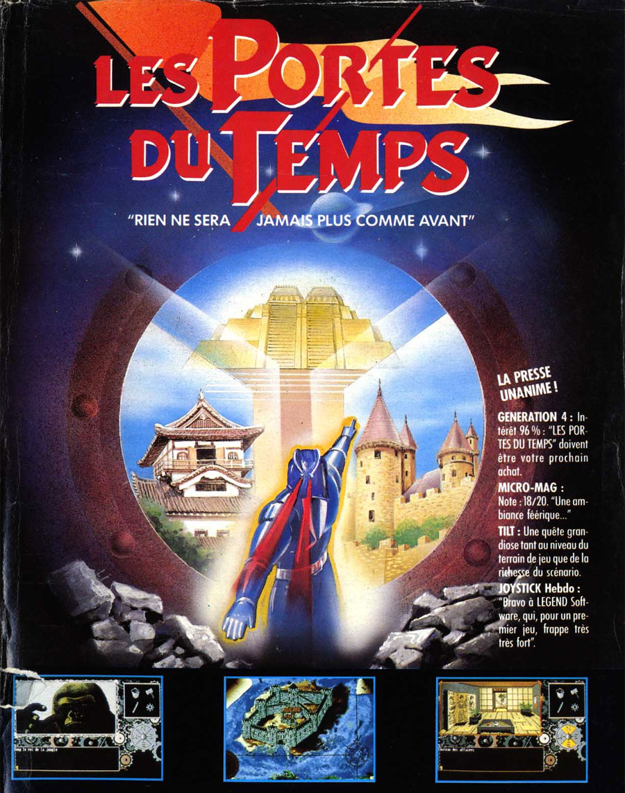 Portes Du Temps, Les box art