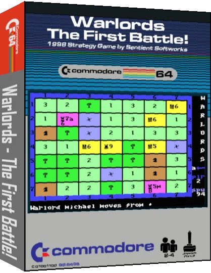 Warlords : The First Battle! — box-3D (CUS)