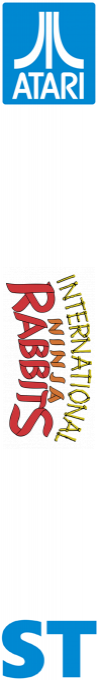 International Ninja Rabbits — box-2D-side (EU)