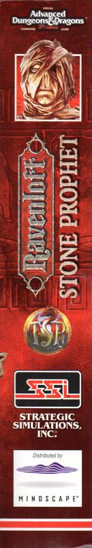 Ravenloft - Stone Prophet — box-2D-side (EU)