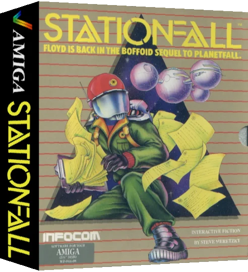 Stationfall — box-3D (US)