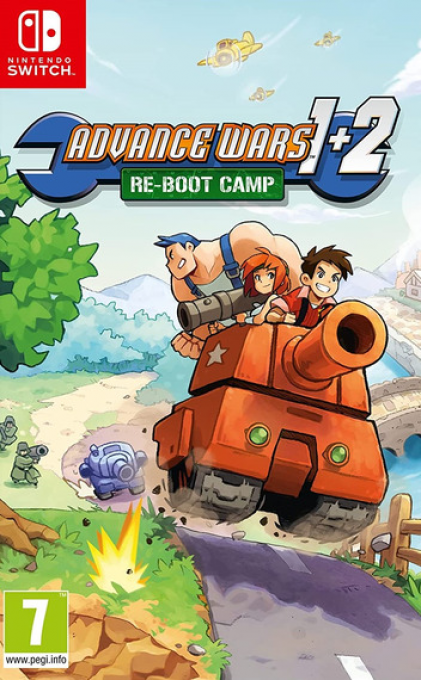 Advance Wars 1+2 - Re-Boot Camp — box-2D (EU)