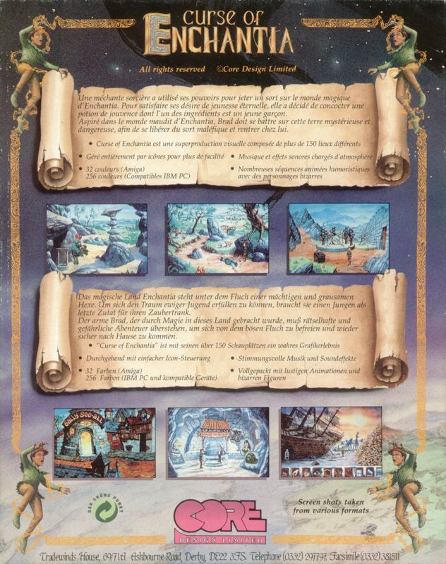 Curse Of Enchantia — box-2D-back (EU)