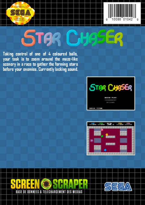 Star Chaser — box-2D-back (SS)