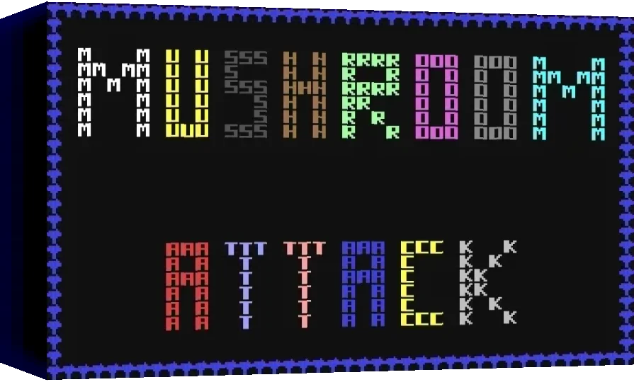 Mushroom Attack — box-3D (WOR)