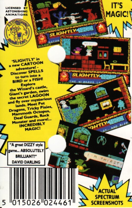 Slightly Magic — box-2D-back (EU)