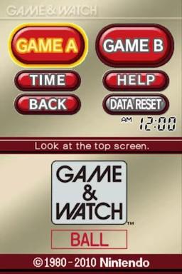 Game and Watch - Ball — sstitle (WOR)