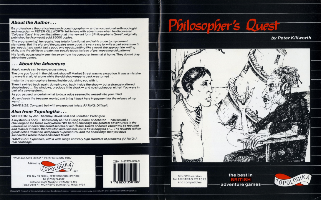 Philosopher's Quest — box-texture (EU)