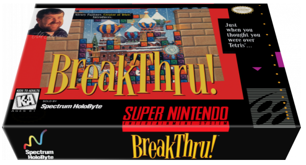 Breakthru! — box-3D (US)