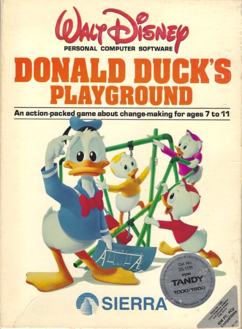 Donald Duck's Playground box art