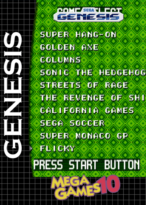 Mega Games 10 — box-2D (SS)