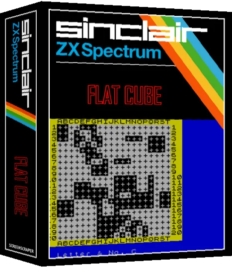 Flat Cube — box-3D (SS)