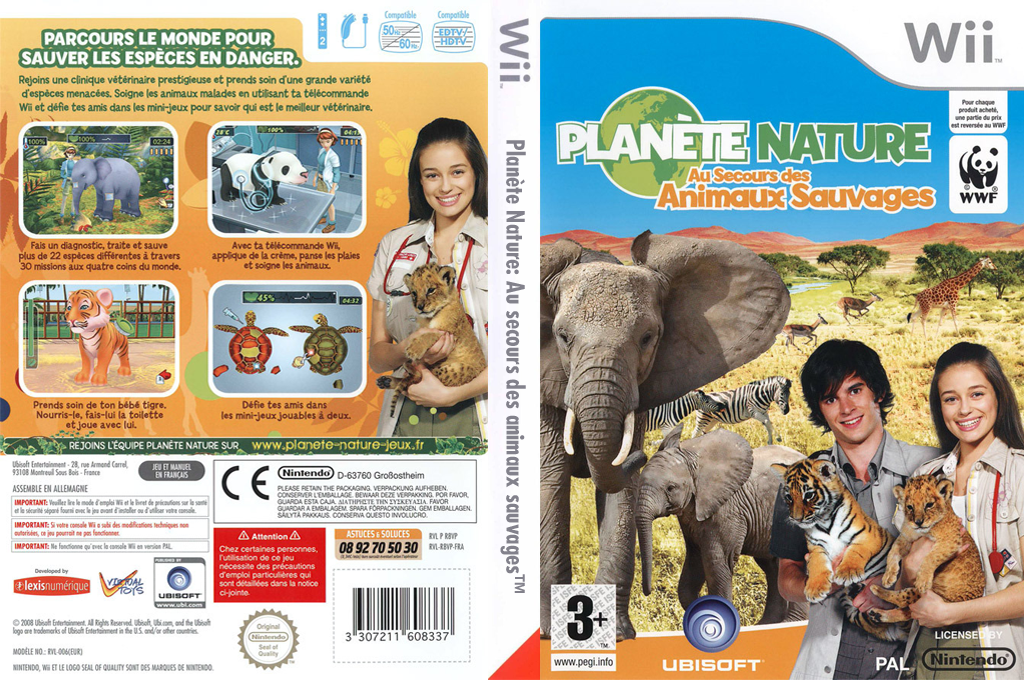 Planet Rescue - Wildlife Vet — box-texture (FR)