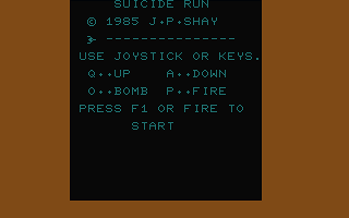 Suicide Run — sstitle (UK)