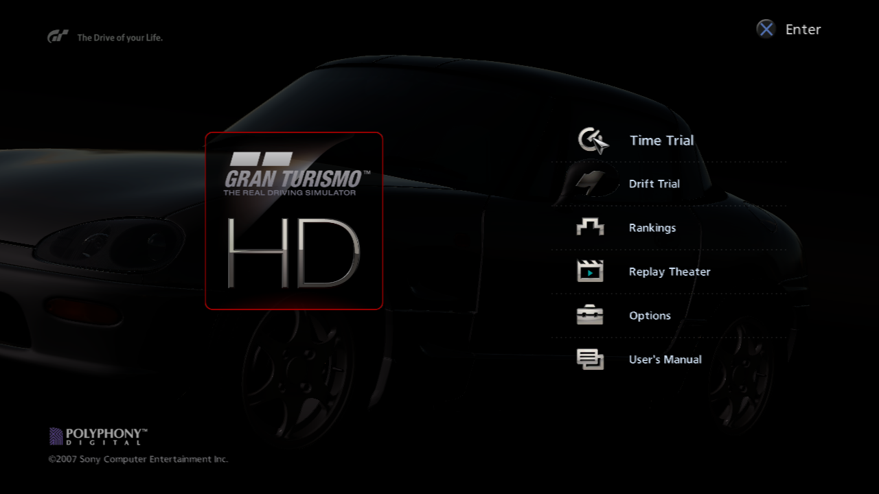 Gran Turismo HD Concept — sstitle (WOR)