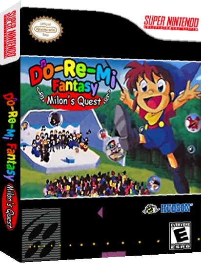 DoReMi Fantasy - Milon's Dokidoki Adventure — box-3D (US)