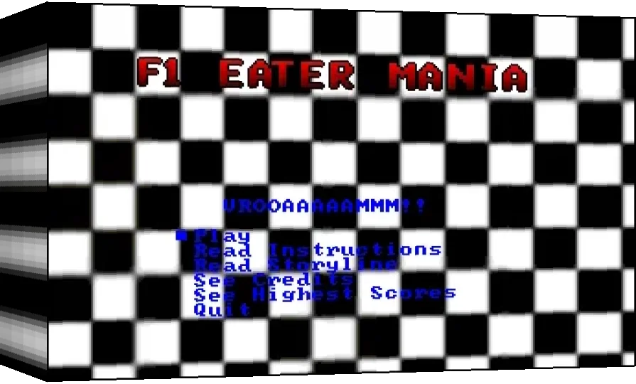 F1 Eater Mania — box-3D (WOR)