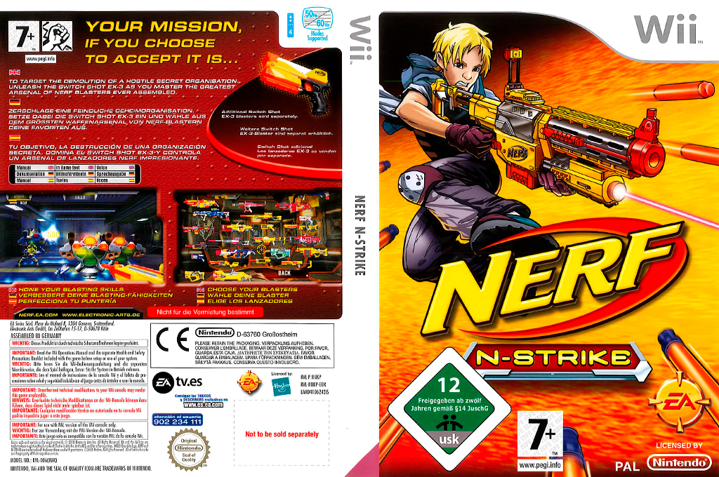 Nerf N-strike — box-texture (EU)