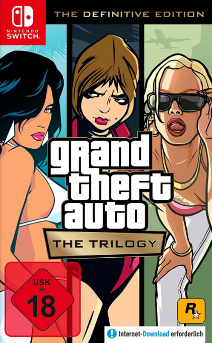 Grand Theft Auto 3 - The Definitive Edition — box-2D (DE)