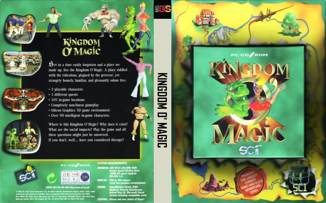 Kingdom O'magic — box-texture (EU)