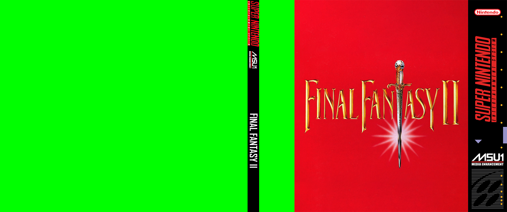 Final Fantasy II — box-texture (WOR)