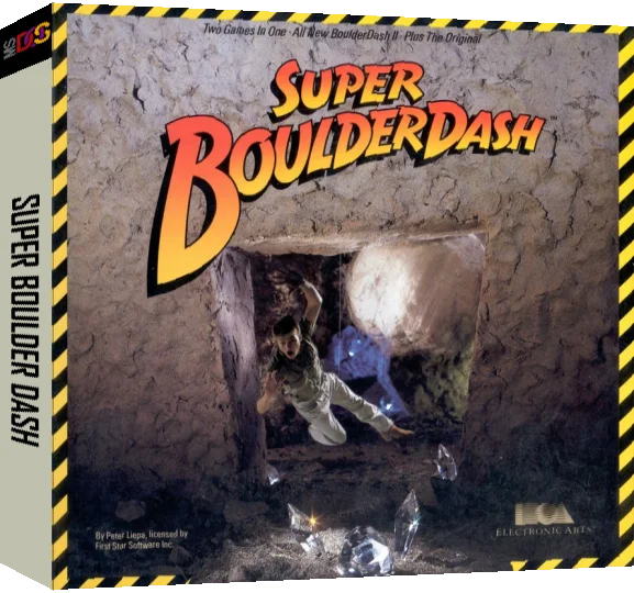 Super Boulder Dash — box-3D (US)