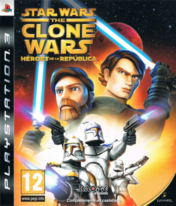 Star Wars - The Clone Wars - Republic Heroes — box-2D (SP)