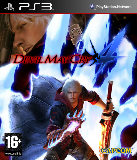 Devil May Cry 4 — box-2D (EU)