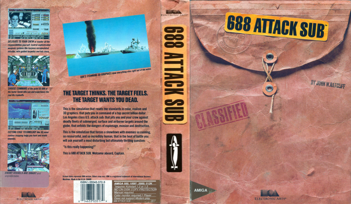 688 Attack Sub — box-texture (US)