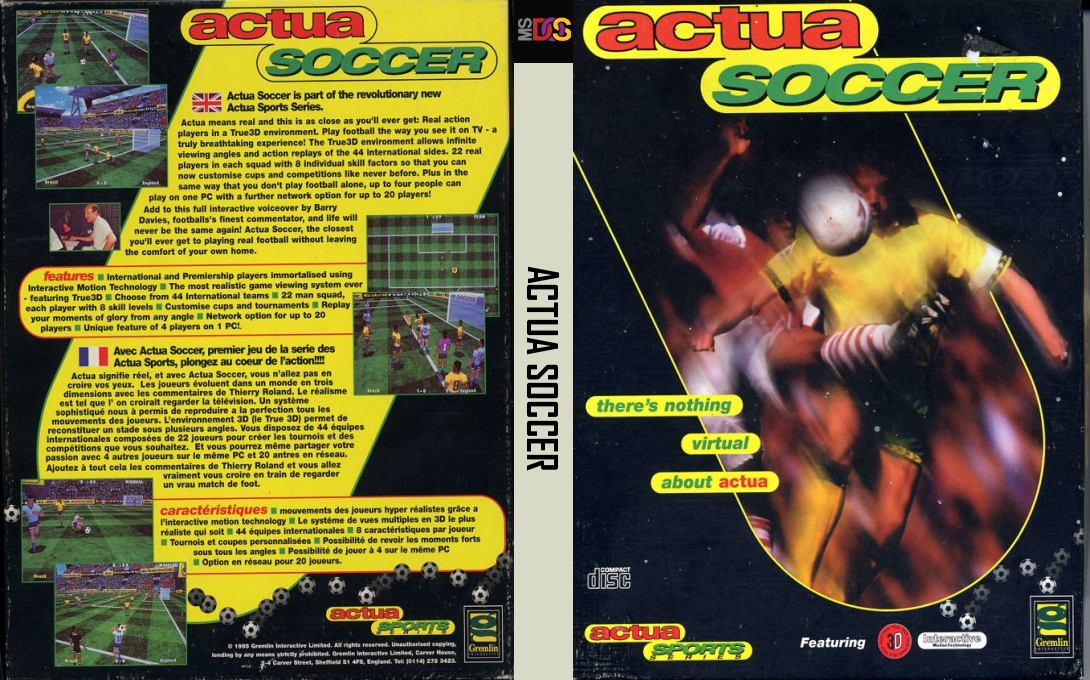 Actua Soccer — box-texture (EU)