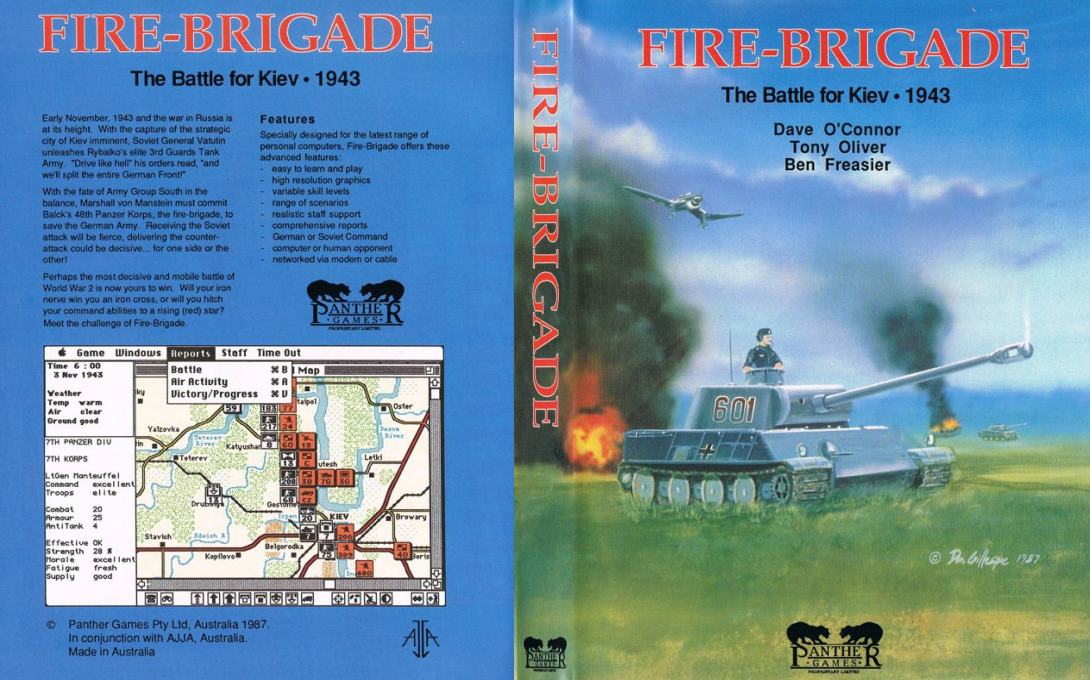 Fire Brigade - The Battle For Kiev 1943 — box-texture (EU)