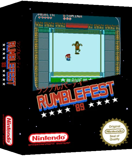 Rumblefest '89 — box-3D (SS)
