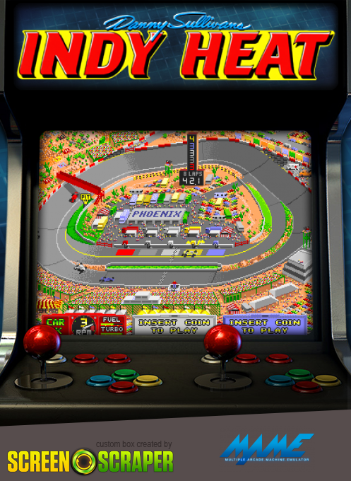 Danny Sullivan's Indy Heat — box-2D (SS)
