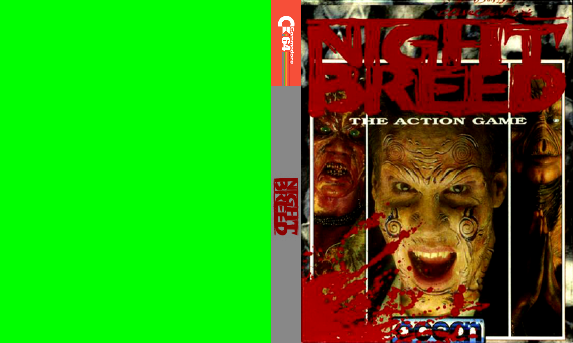 Nightbreed - The Action Game — box-texture (EU)
