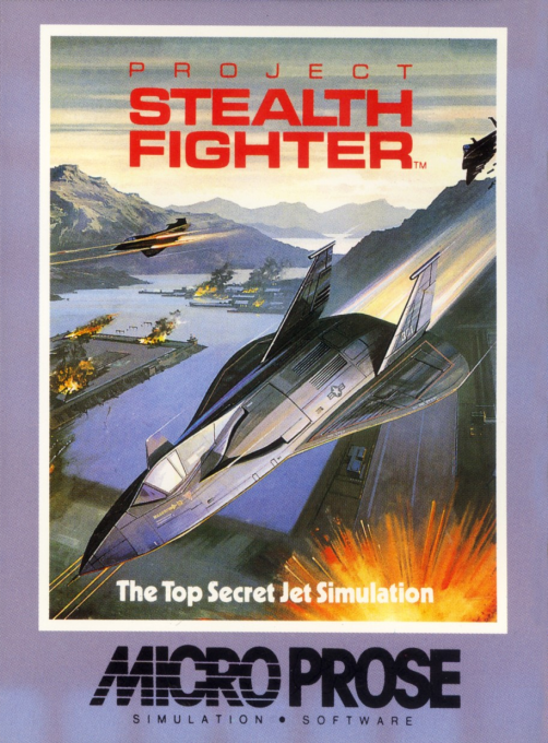 F-19 Stealth Fighter box art