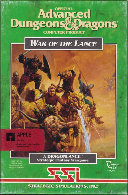 War Of The Lance box art