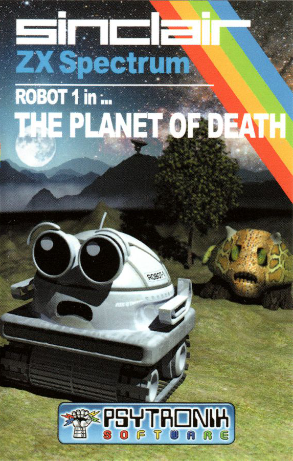 Robot 1 in... THE PLANET OF DEATH!! box art