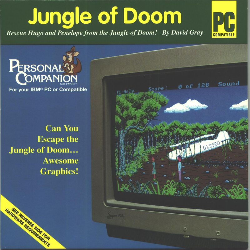 Hugo 3 - Jungle Of Doom box art
