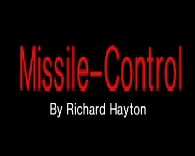 Missile Control — sstitle (WOR)
